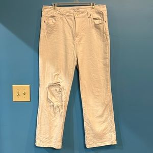White Risen Jeans size 15/32